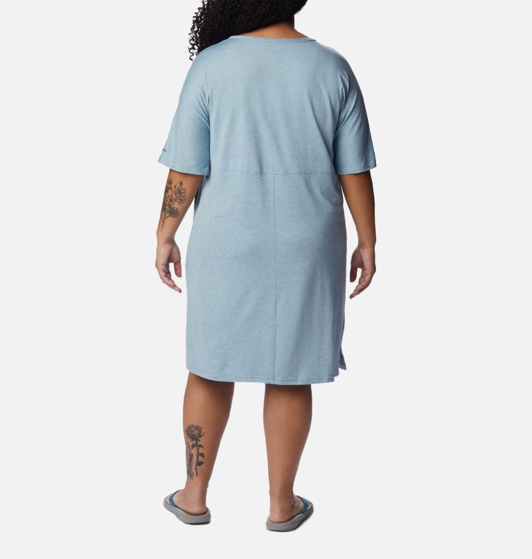 Women's Coral Ridge Dress - Plus Size, Color: Stone Blue, image 2