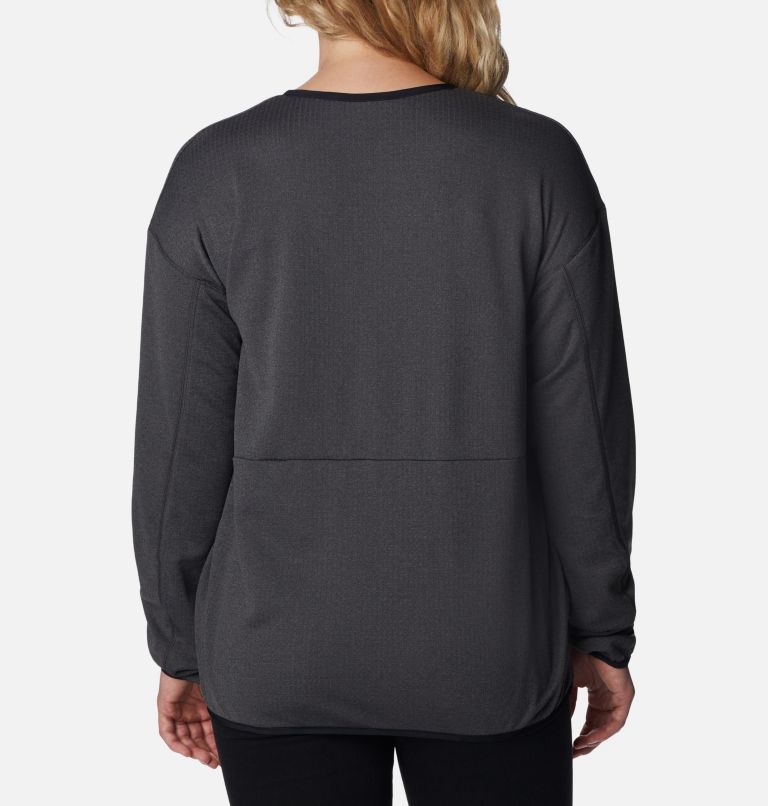 Women's Coral Ridge Half-Zip Fleece, Color: Shark, image 2