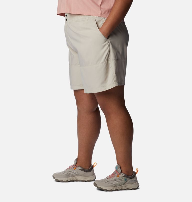 Thumbnail: Women's Coral Ridge Shorts - Plus Size, Color: Dark Stone, image 3