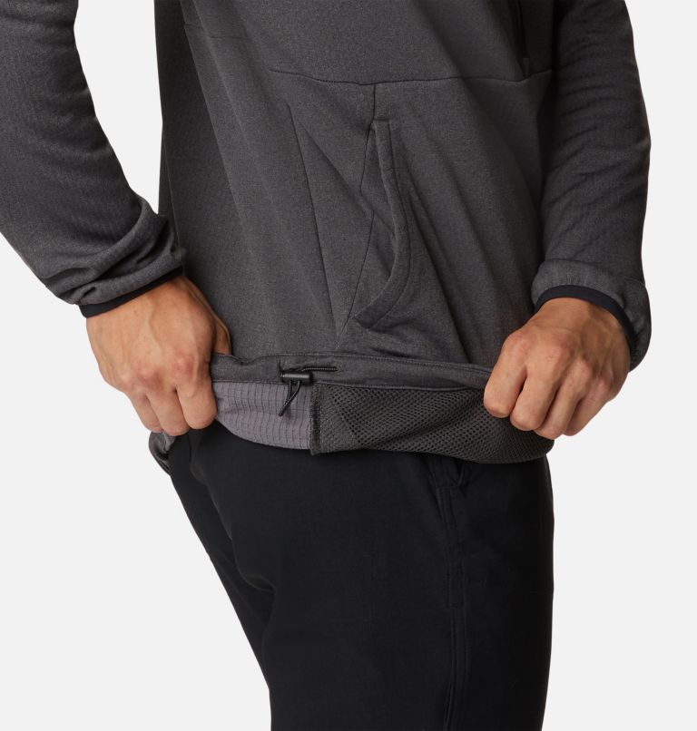 Chandail intermédiaire performant à demi-fermeture éclair en polaire Coral Ridge Homme, Color: Shark, image 6