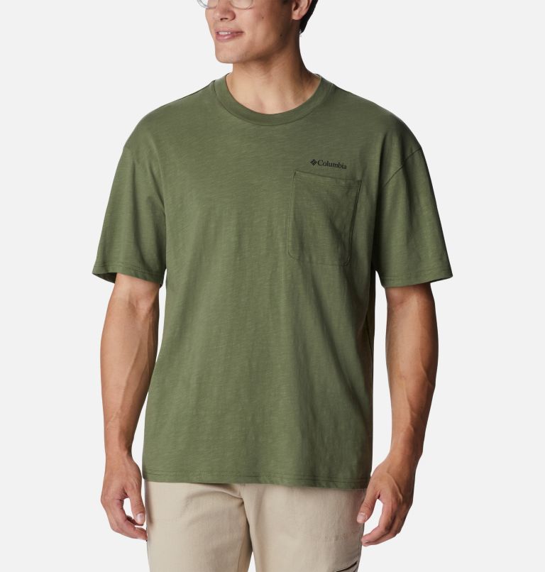 Men's Break It Down T-Shirt, Color: Mosstone, image 1
