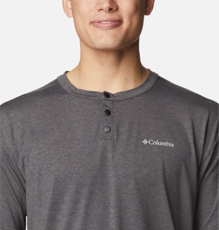 Thumbnail: Men's Coral Ridge T-Shirt, Color: Shark, image 4