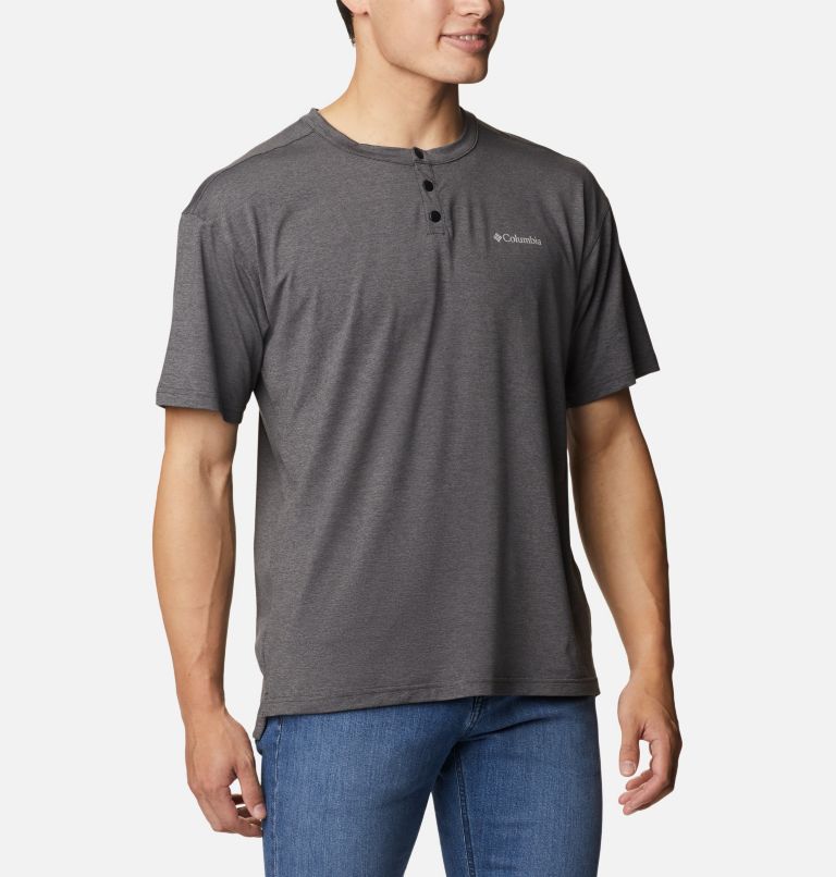 Thumbnail: Men's Coral Ridge Performance Short Sleeve Shirt, Color: Shark, image 5