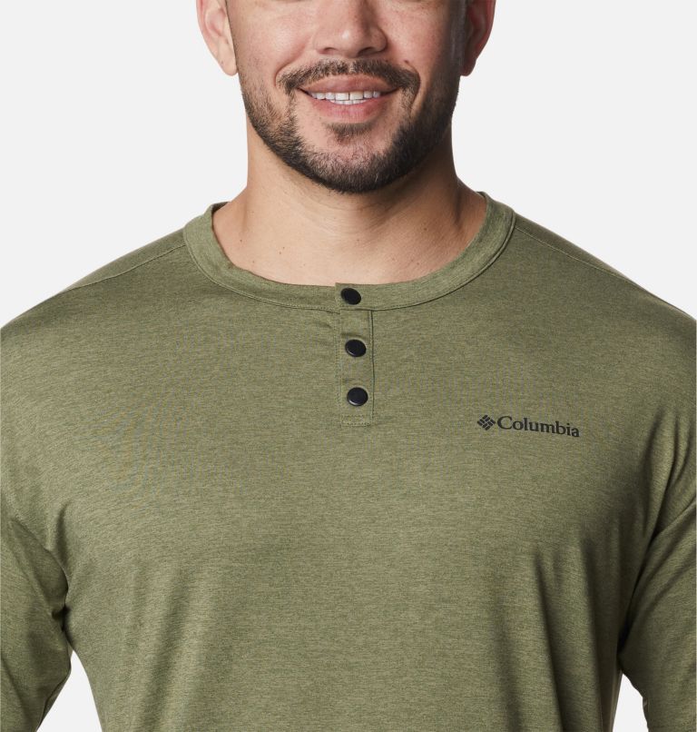 T-shirt performant à manches courtes Coral Ridge Homme, Color: Mosstone, image 4