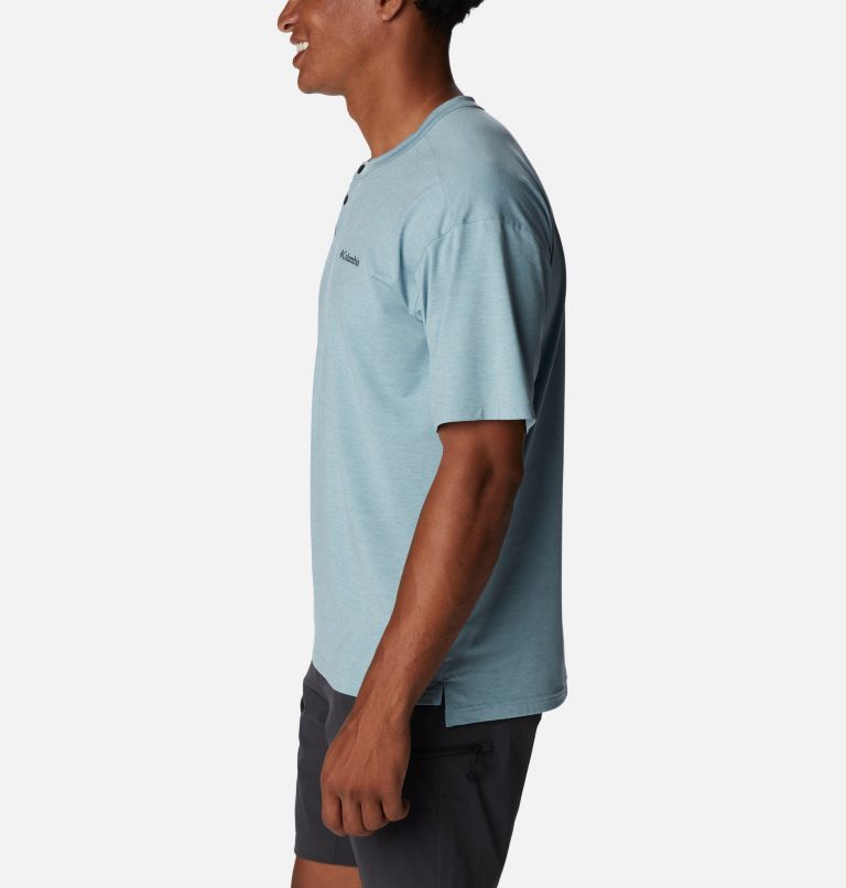 Coral Ridge Performance Short Sleeve | 460 | XL, Color: Stone Blue, image 3