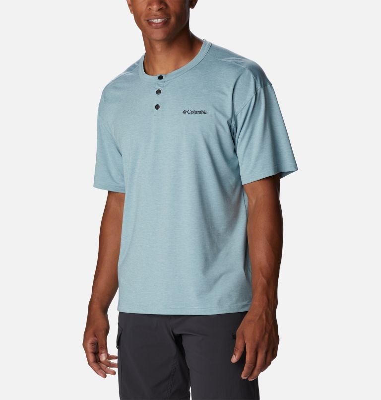 Men's Coral Ridge T-Shirt, Color: Stone Blue, image 5
