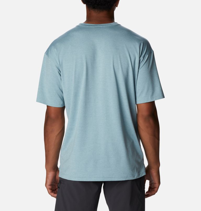 Thumbnail: Men's Coral Ridge T-Shirt, Color: Stone Blue, image 2