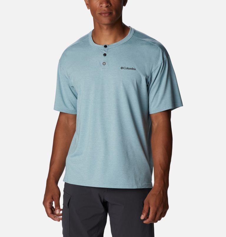 Coral Ridge Performance Short Sleeve | 460 | XL, Color: Stone Blue, image 1
