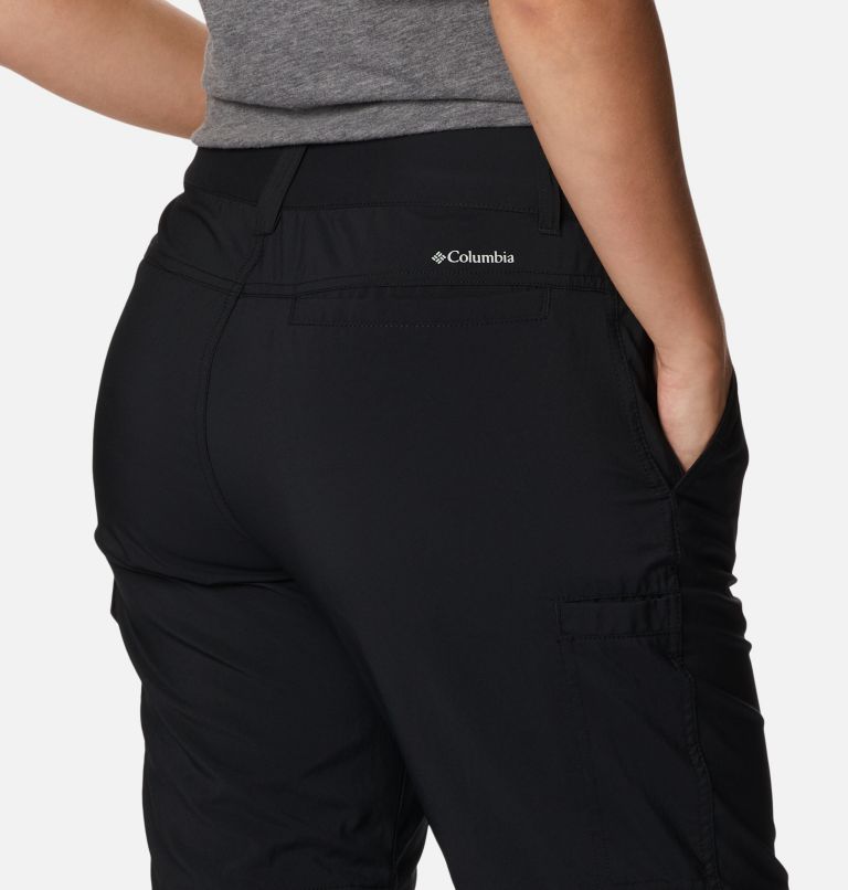 Women's Silver Ridge Utility Convertible Hiking Trousers, Color: Black, image 5