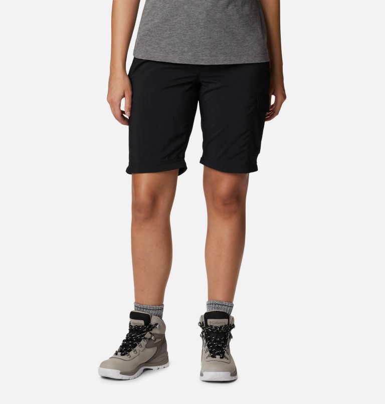Women's Silver Ridge Utility Convertible Hiking Trousers, Color: Black, image 9