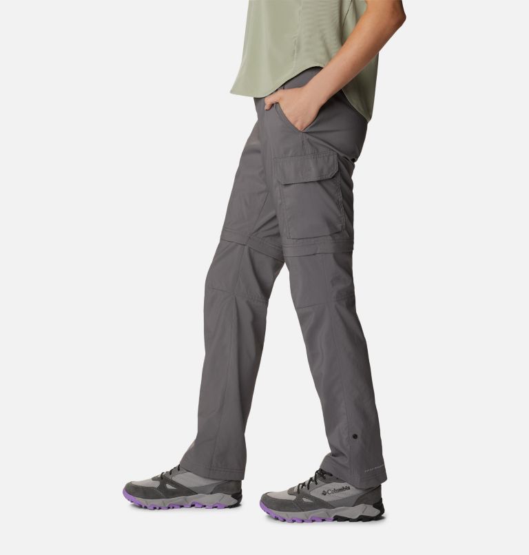 Thumbnail: Women's Silver Ridge Utility Convertible Pants, Color: City Grey, image 3