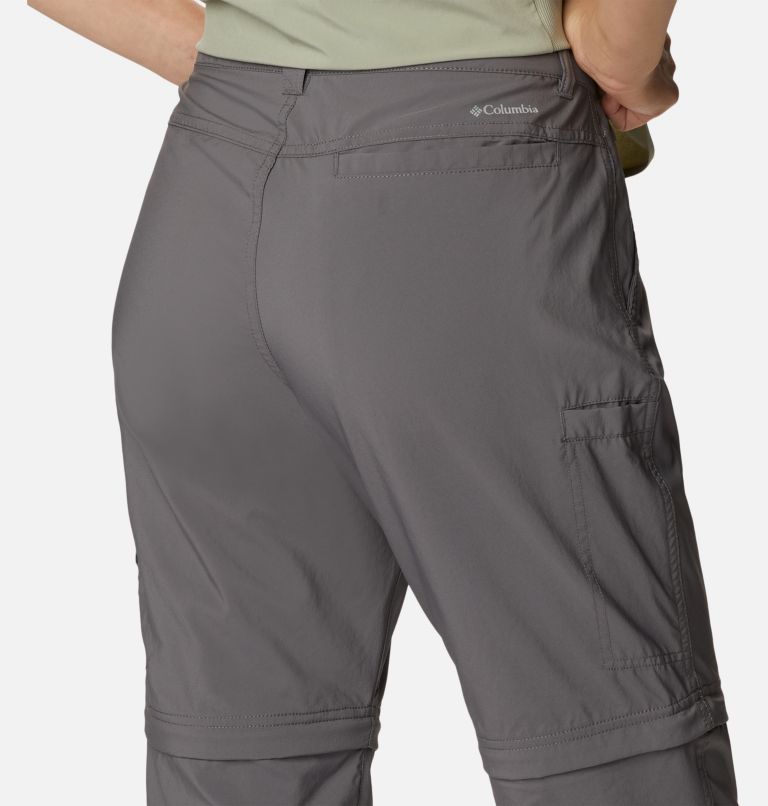 Women's Silver Ridge Utility Convertible Hiking Trousers, Color: City Grey, image 5