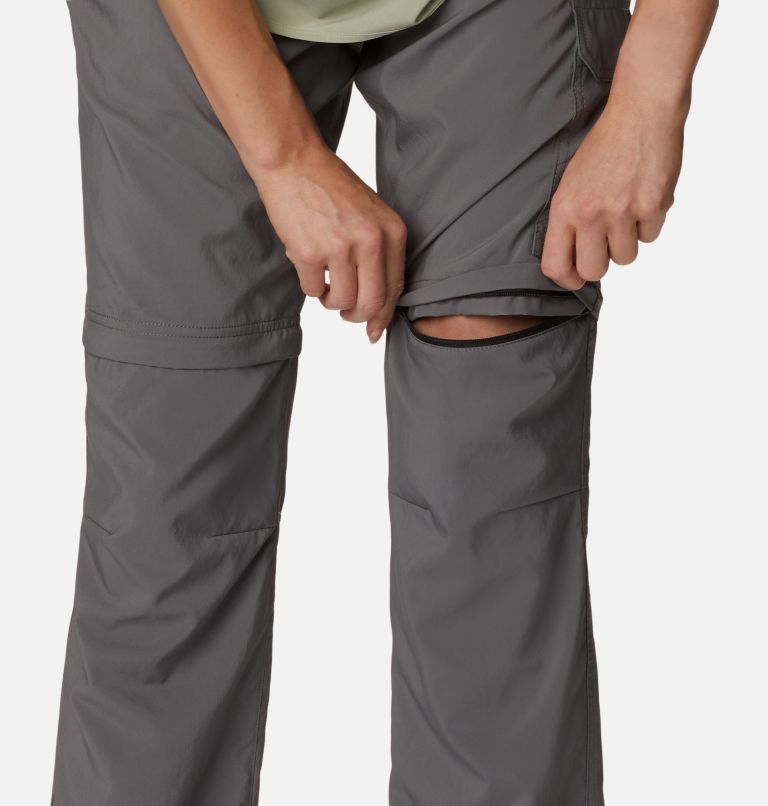 Thumbnail: Pantaloni da camminata convertibili Silver Ridge Utility da donna, Color: City Grey, image 7
