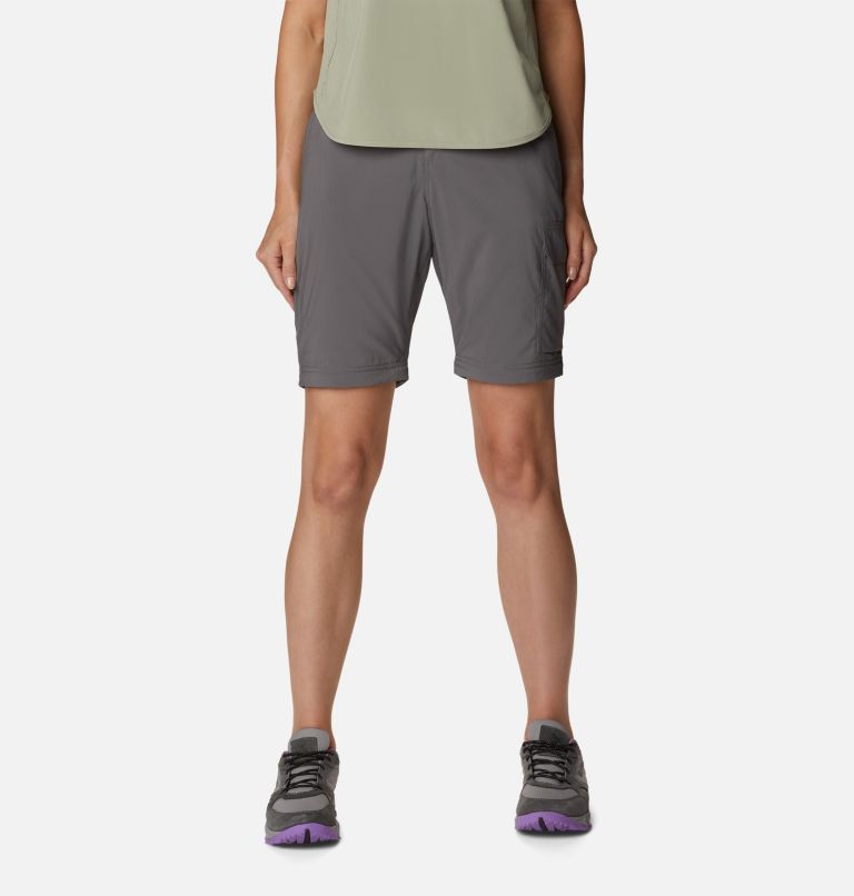 Women's Silver Ridge Utility Convertible Pants, Color: City Grey, image 8