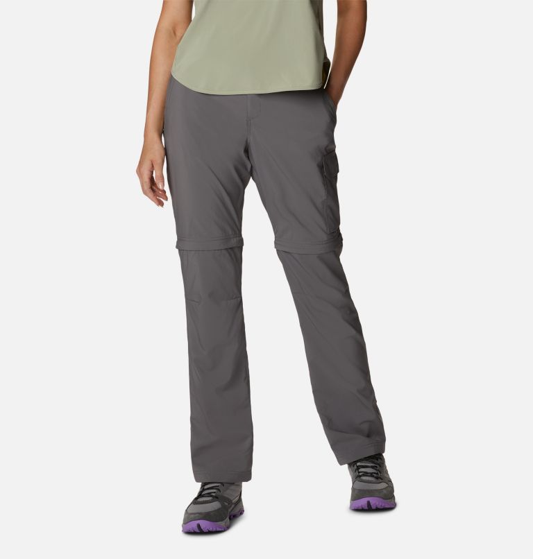 Women's Silver Ridge Utility Convertible Hiking Trousers, Color: City Grey, image 1