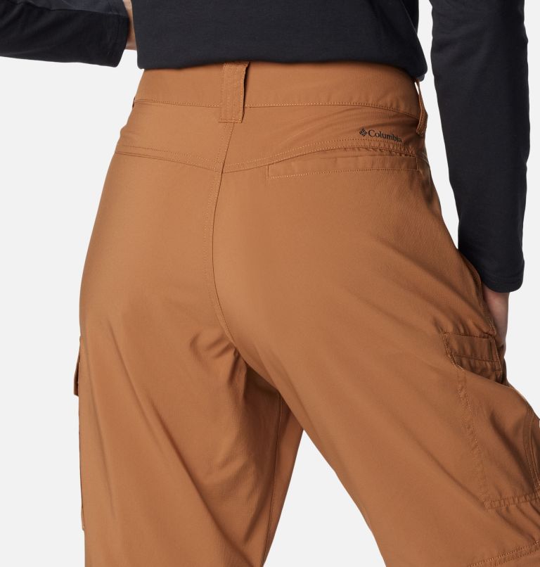 Women's Silver Ridge Utility Convertible Pants, Color: Camel Brown, image 5