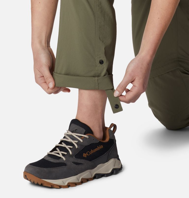 Thumbnail: Pantaloni da camminata convertibili Silver Ridge Utility da donna, Color: Stone Green, image 6