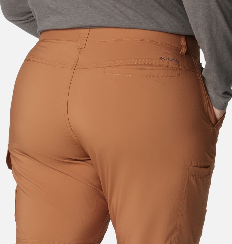 Women's Silver Ridge Utility Convertible Pants - Plus Size, Color: Camel Brown, image 5