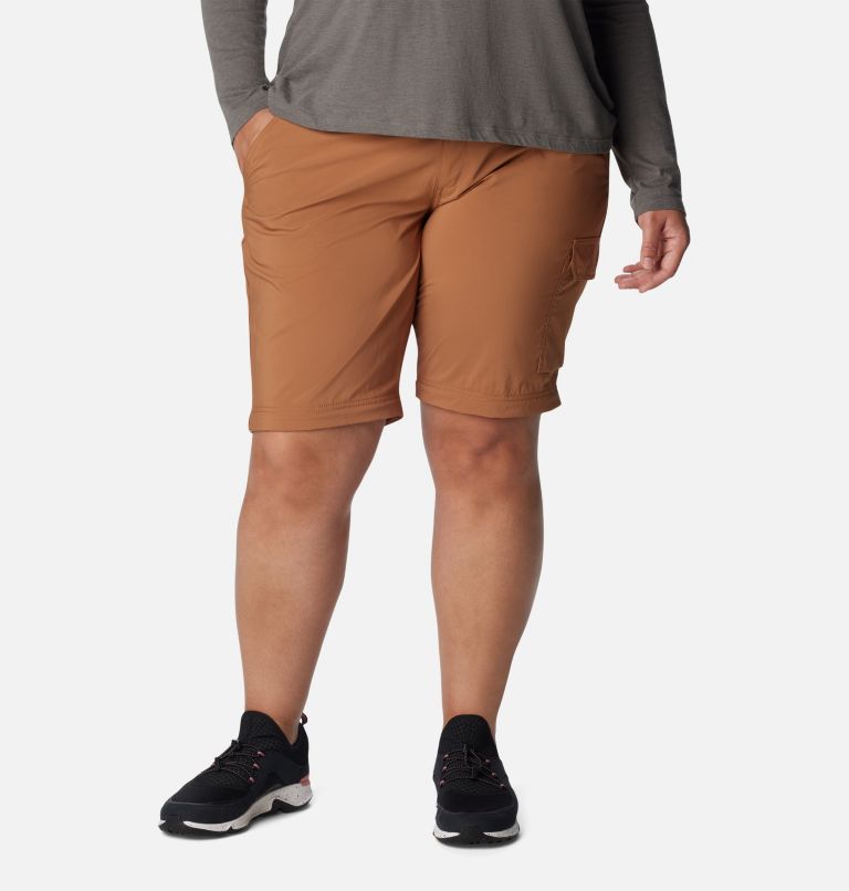 Women's Silver Ridge Utility Convertible Pants - Plus Size, Color: Camel Brown, image 9