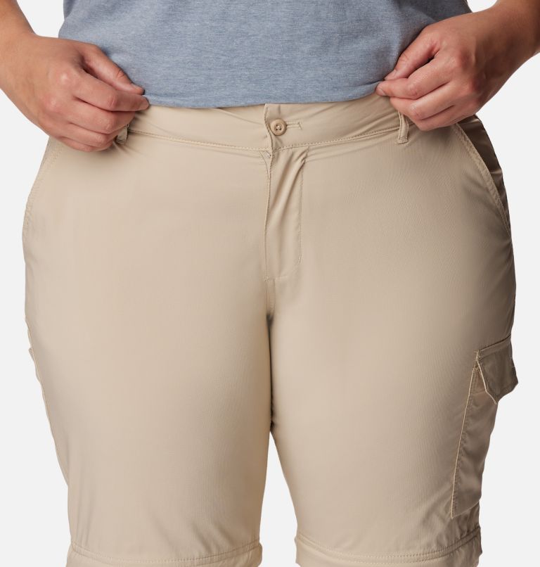 Pantalon convertible Silver Ridge Utility Femme – Grandes tailles, Color: Ancient Fossil, image 4