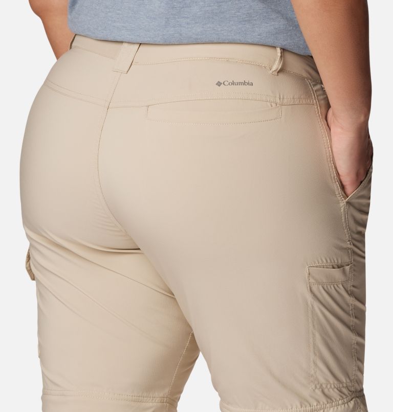 Pantalon convertible Silver Ridge Utility Femme – Grandes tailles, Color: Ancient Fossil, image 5