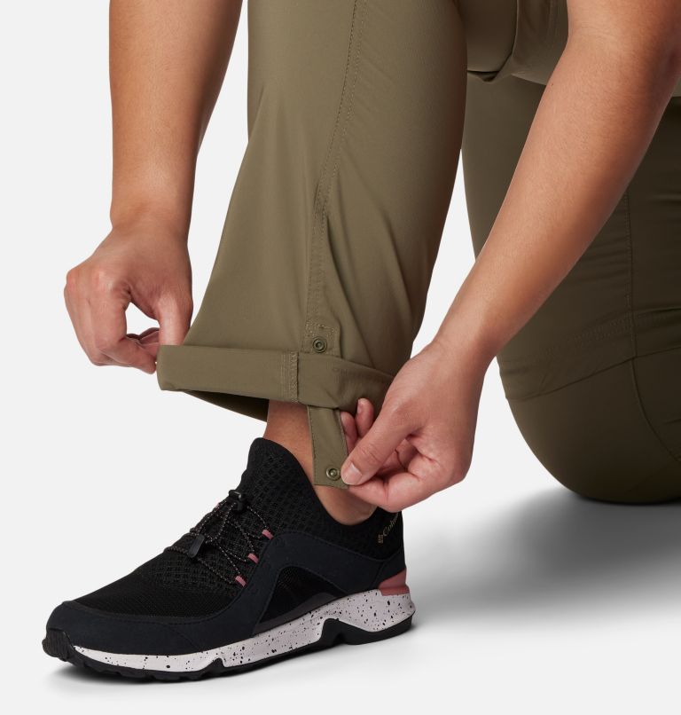 Women's Silver Ridge Utility Convertible Pants - Plus Size, Color: Stone Green, image 6