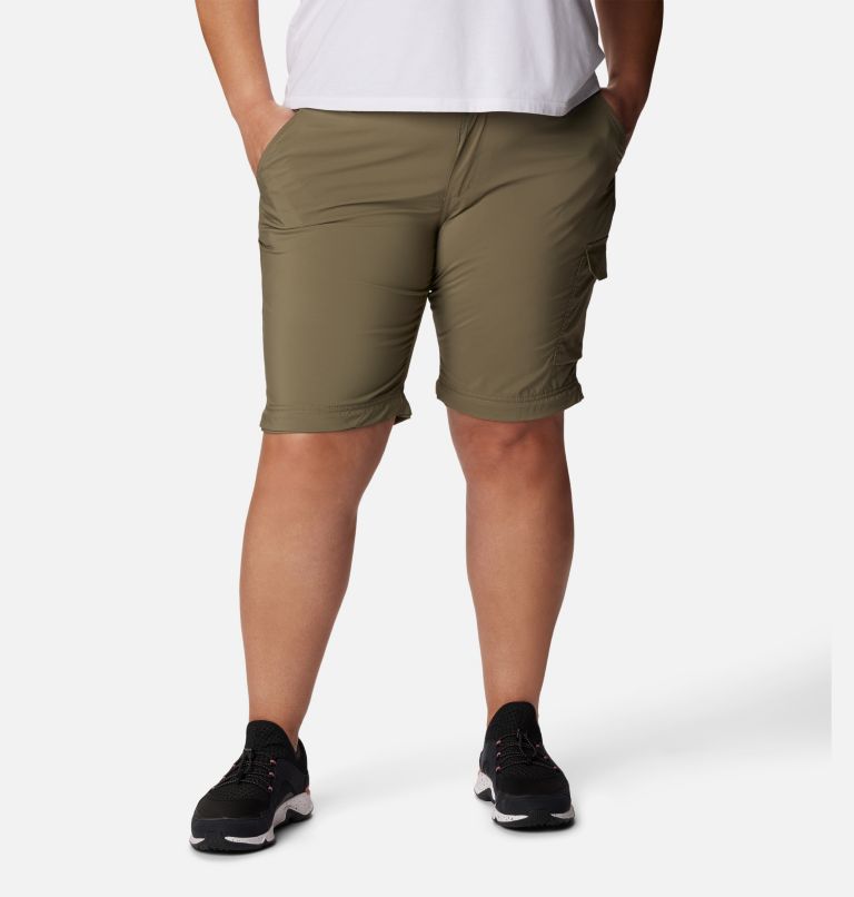 Women's Silver Ridge Utility Convertible Pants - Plus Size, Color: Stone Green, image 9