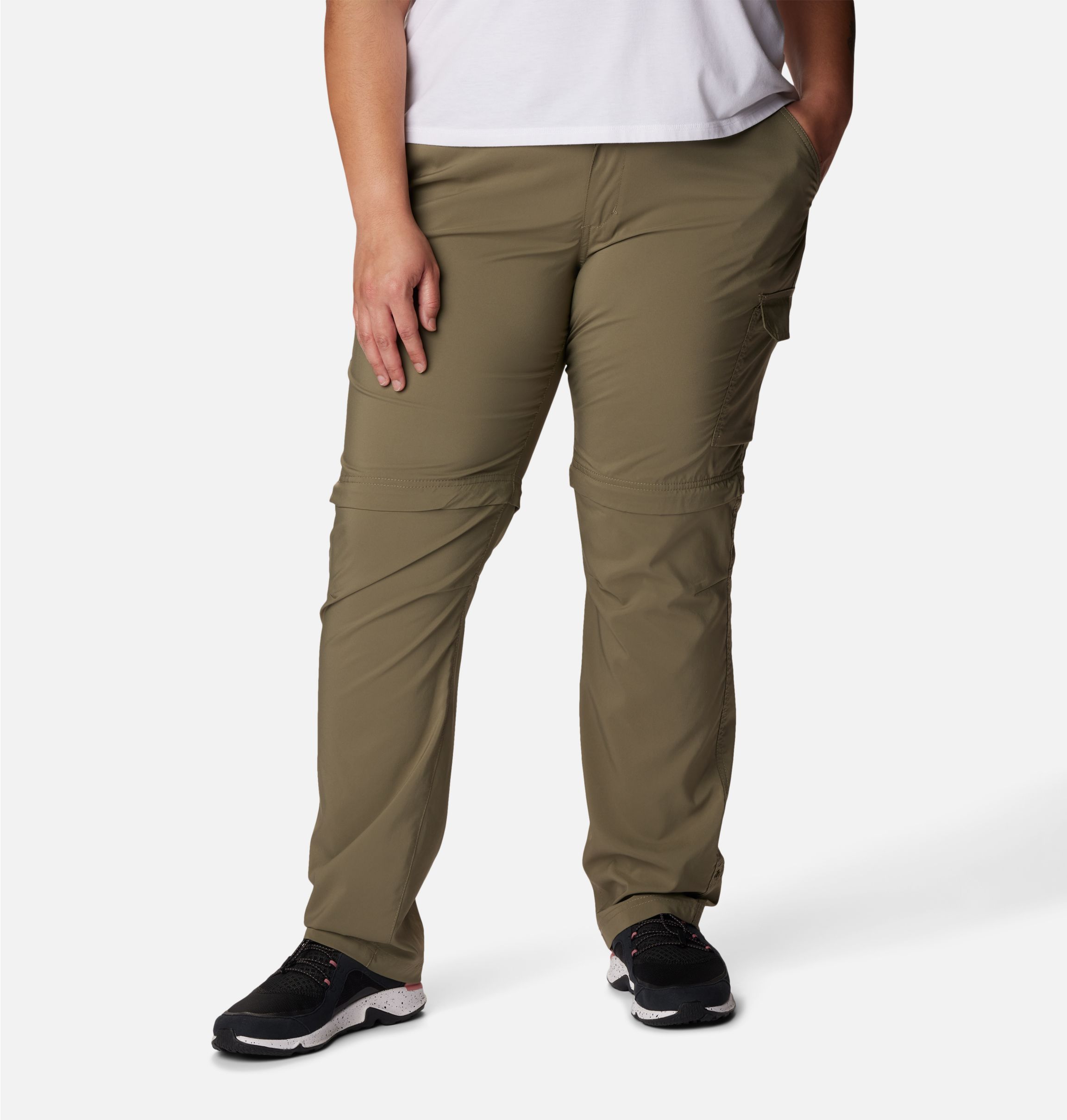 Roll-Tab Hem Stretch Cargo Pants, Pant