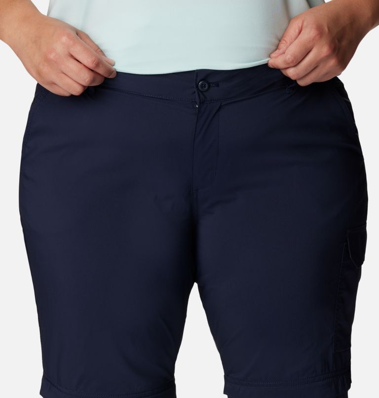 Women's Silver Ridge Utility Convertible Pants - Plus Size, Color: Dark Nocturnal, image 4