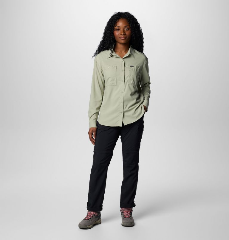 Women's Silver Ridge Utility Convertible Pants, Color: Black, image 3
