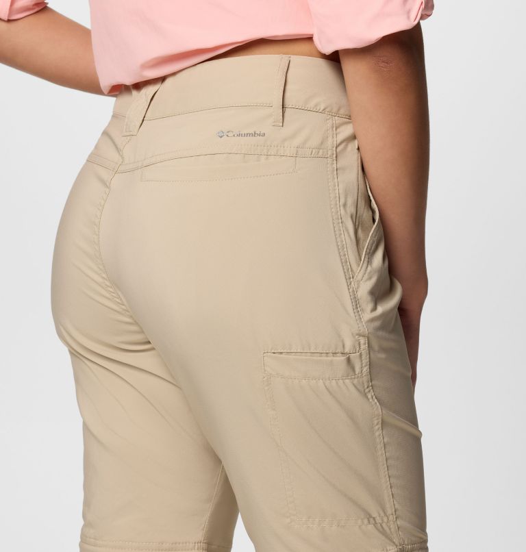 Women's Silver Ridge Utility Convertible Hiking Trousers, Color: Ancient Fossil, image 5