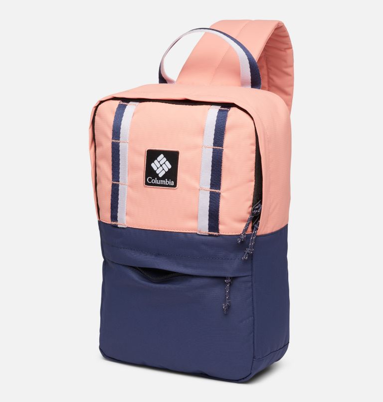 Thumbnail: Columbia Trek 7L Sling Pack | 828 | O/S, Color: Summer Peach, Nocturnal, image 4