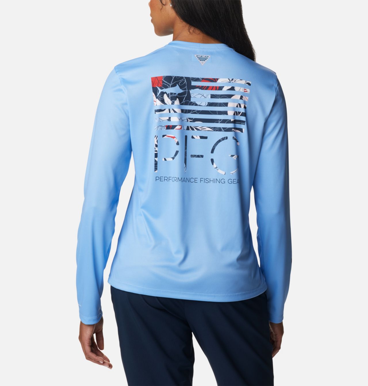 Women’s PFG Tidal Tee™ Fish Star Long Sleeve Shirt 1