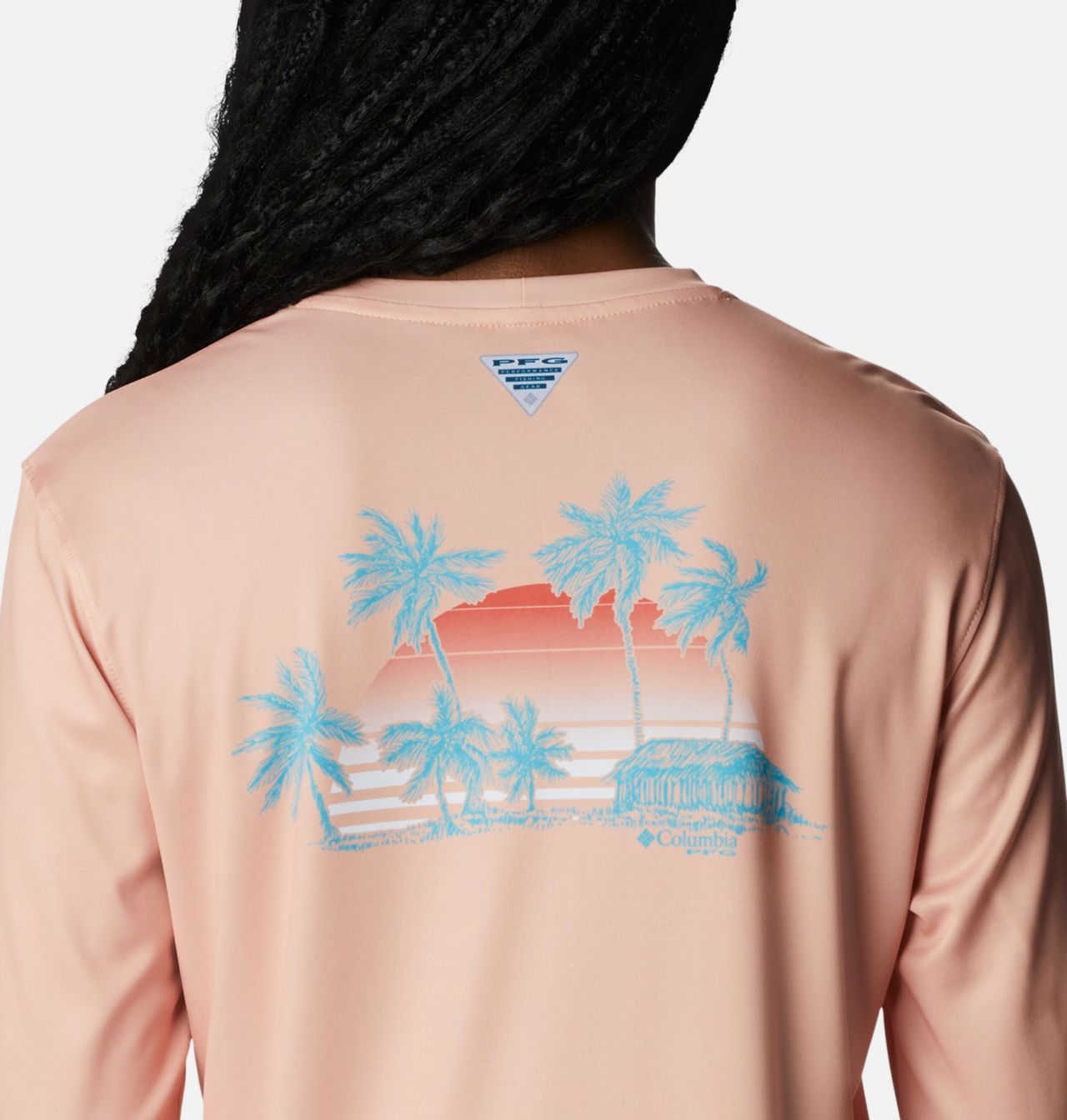 Women’s PFG Tidal Tee™ Palapa Palms Long Sleeve Shirt 5