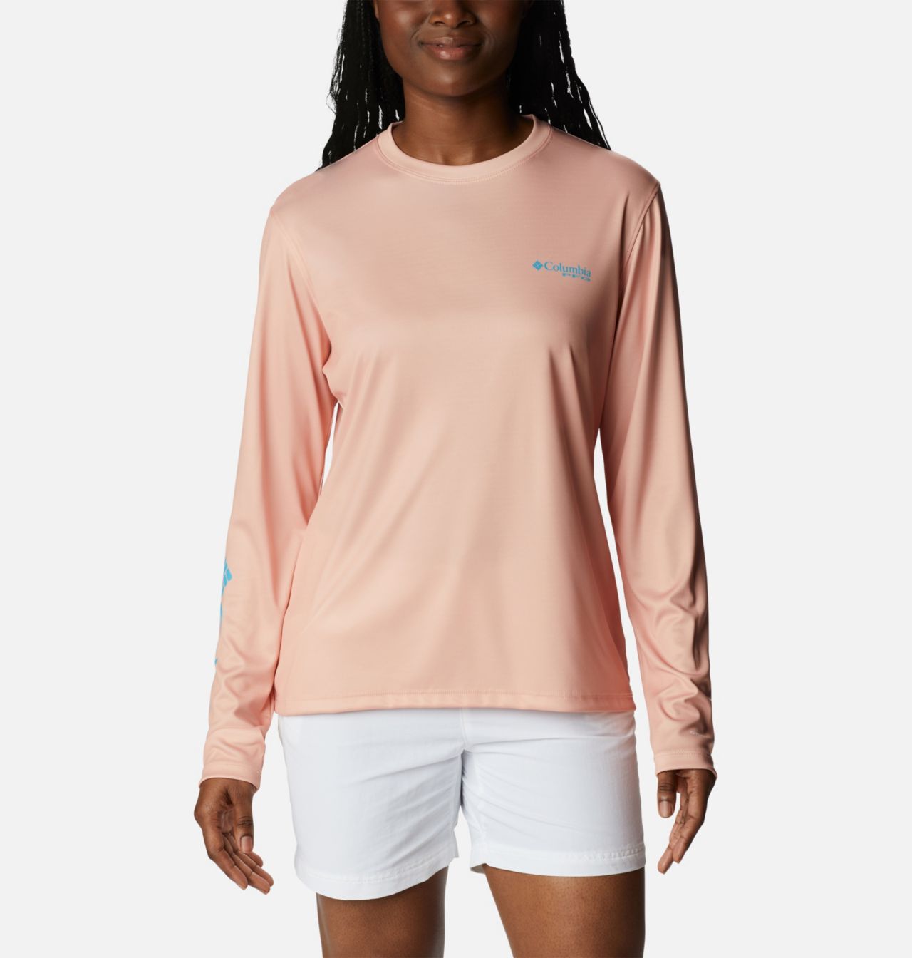 Women’s PFG Tidal Tee™ Palapa Palms Long Sleeve Shirt 2