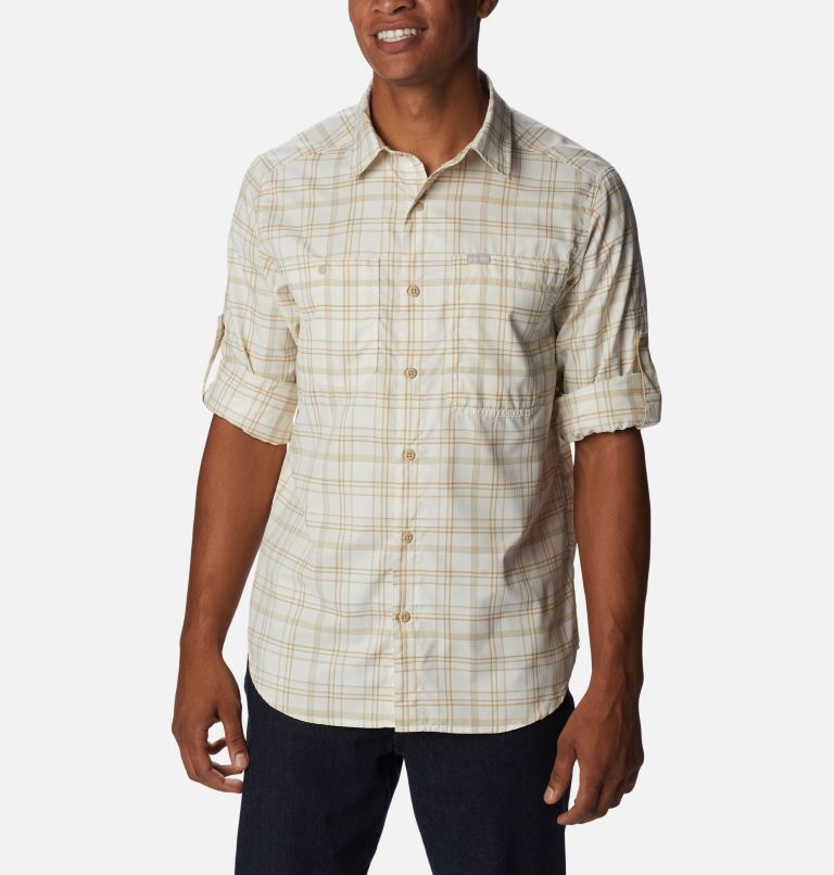 Thumbnail: Men's Silver Ridge Utility Lite Plaid Shirt, Color: Chalk Multi Plaid, image 6