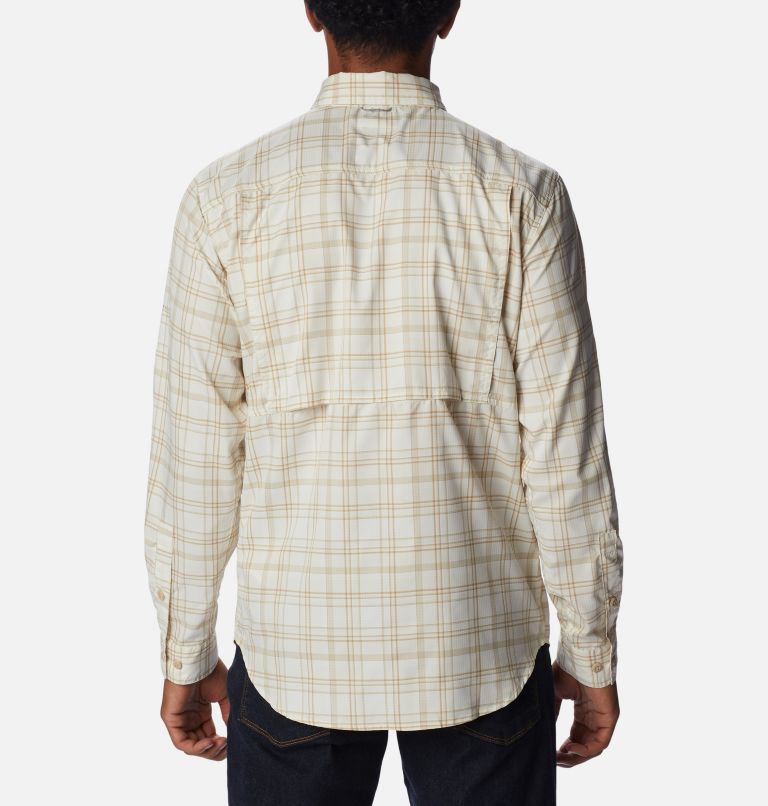 Men's Silver Ridge Utility Lite Plaid Shirt, Color: Chalk Multi Plaid, image 2