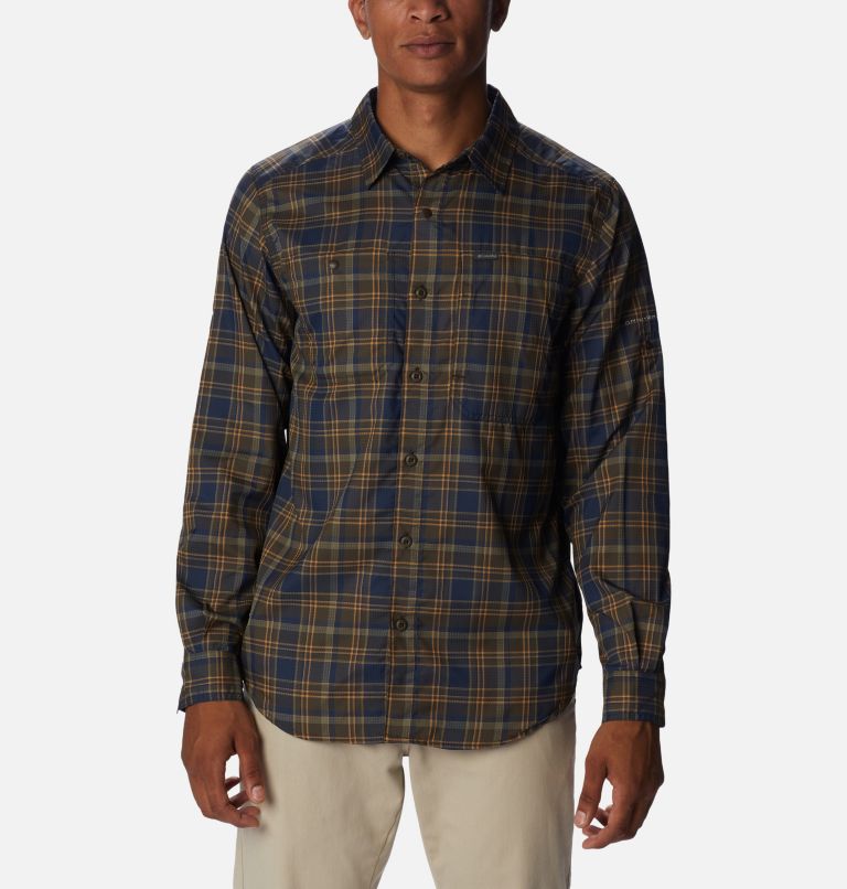 Men's Silver Ridge Utility Lite Plaid Long Sleeve Shirt