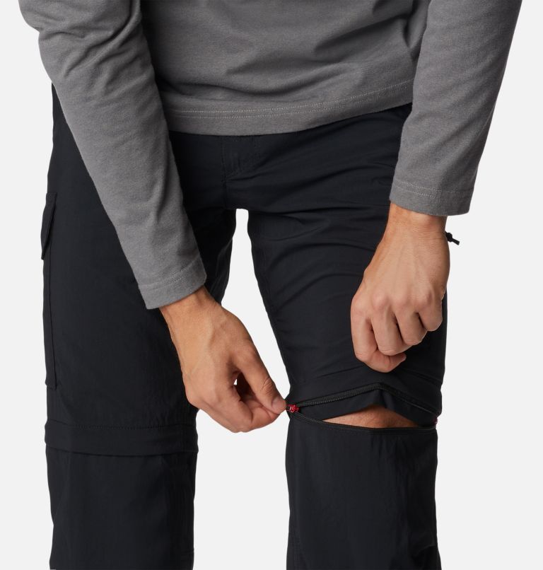 Thumbnail: Men's Silver Ridge Utility Convertible Pant, Color: Black, image 6
