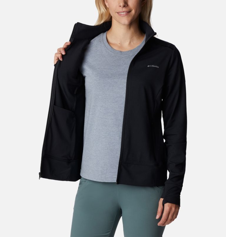 Women's Weekend Adventure Technical Fleece Jacket, Color: Black, image 5