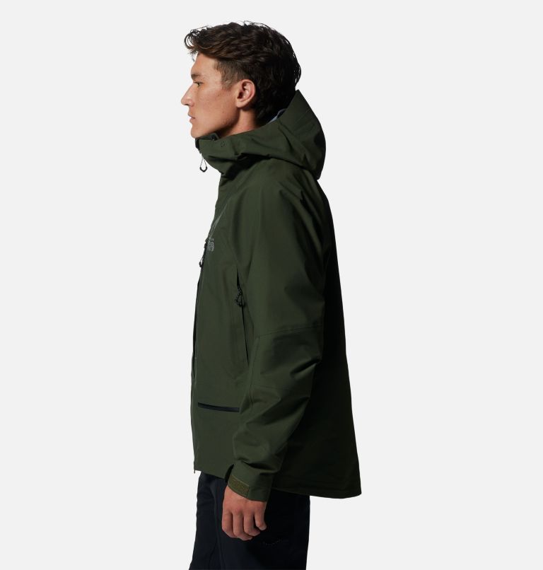 Thumbnail: Men's Routefinder HD GORE-TEX PRO Jacket, Color: Surplus Green, image 3