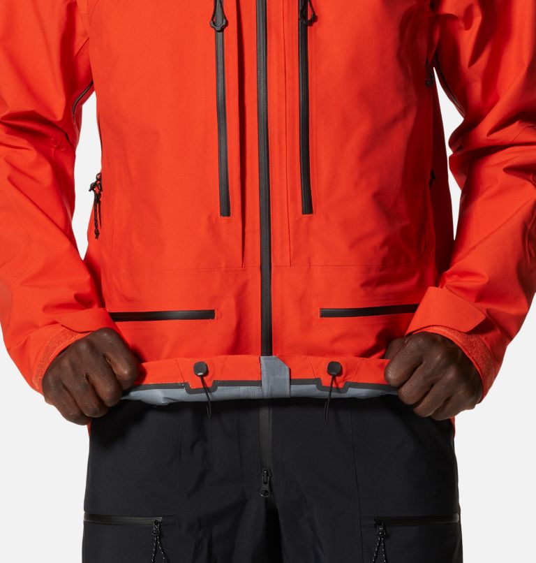 Thumbnail: Men's Routefinder HD GORE-TEX PRO Jacket, Color: State Orange, image 8
