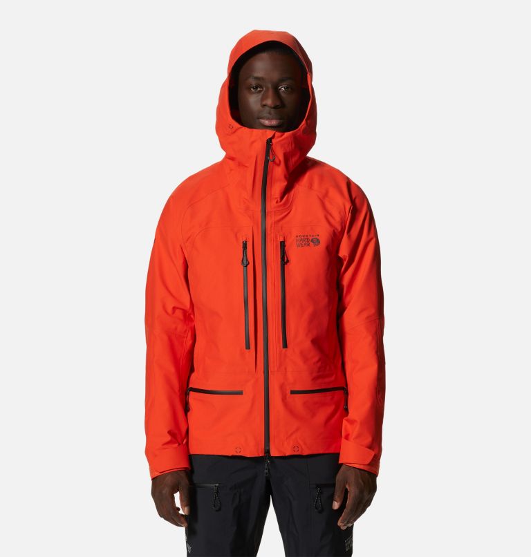 Thumbnail: Men's Routefinder HD GORE-TEX PRO Jacket, Color: State Orange, image 11