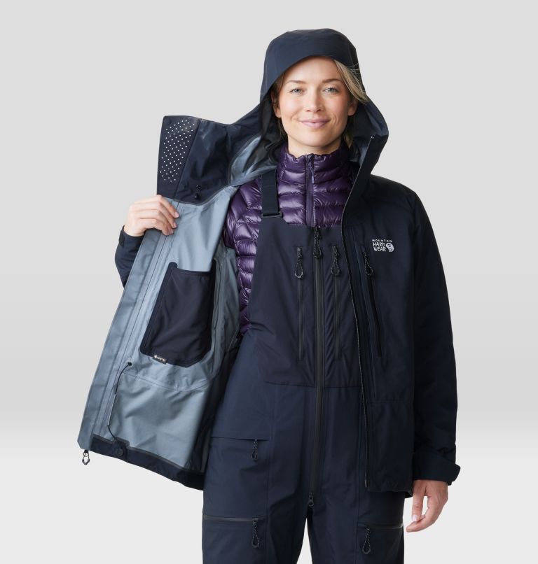 Thumbnail: Women's Routefinder GORE-TEX PRO Jacket, Color: Black, image 8