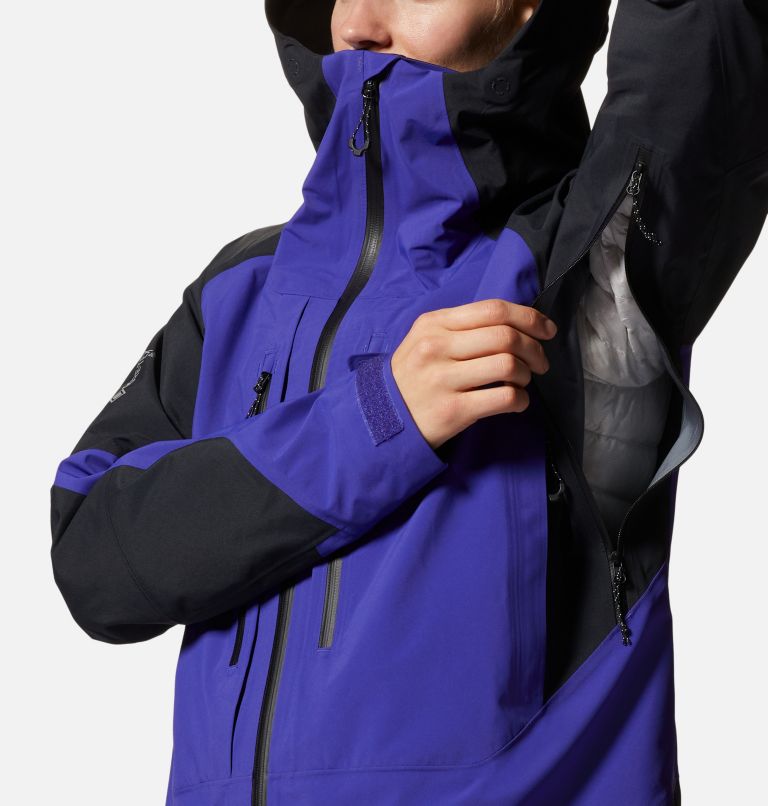 Women's Routefinder GORE-TEX® PRO Jacket, Color: Klein Blue, Black, image 7