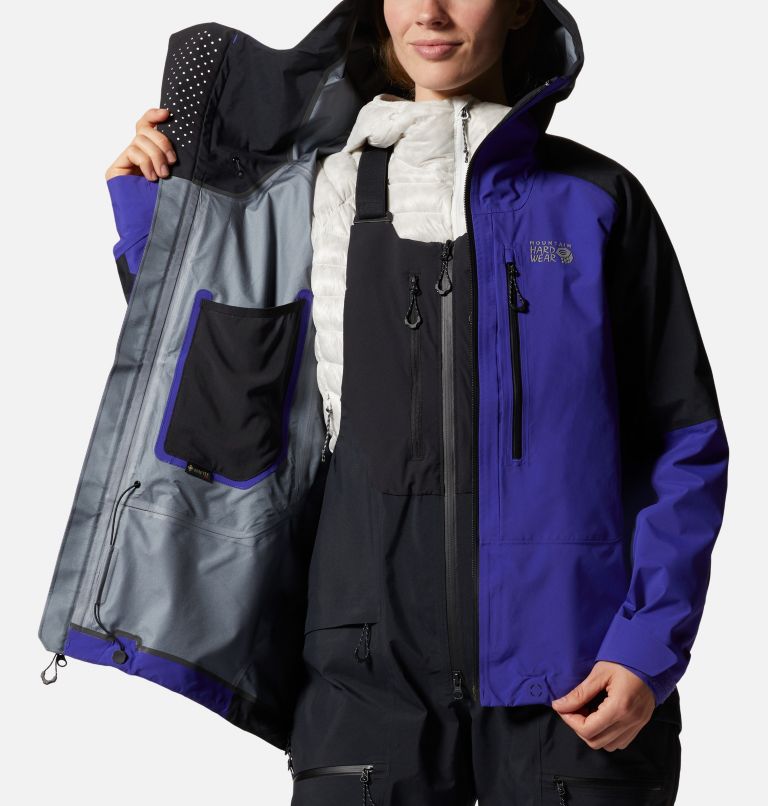 Women's Routefinder GORE-TEX PRO Jacket, Color: Klein Blue, Black, image 9