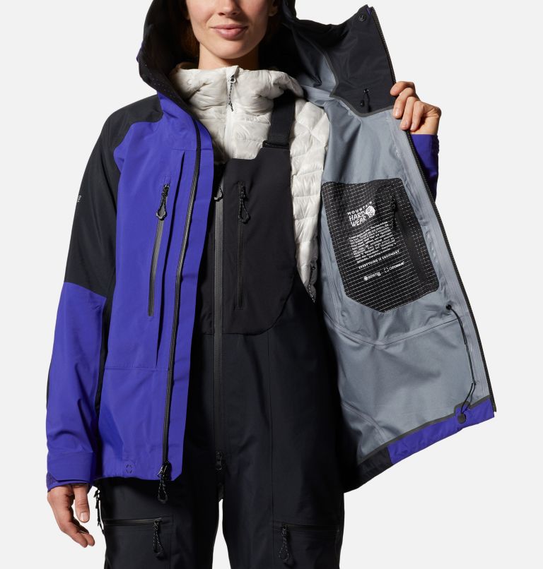 Women's Routefinder GORE-TEX PRO Jacket, Color: Klein Blue, Black, image 10