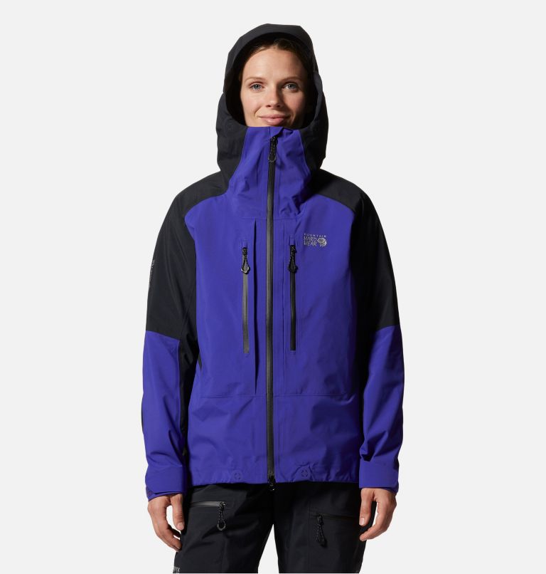 Thumbnail: Women's Routefinder GORE-TEX PRO Jacket, Color: Klein Blue, Black, image 11
