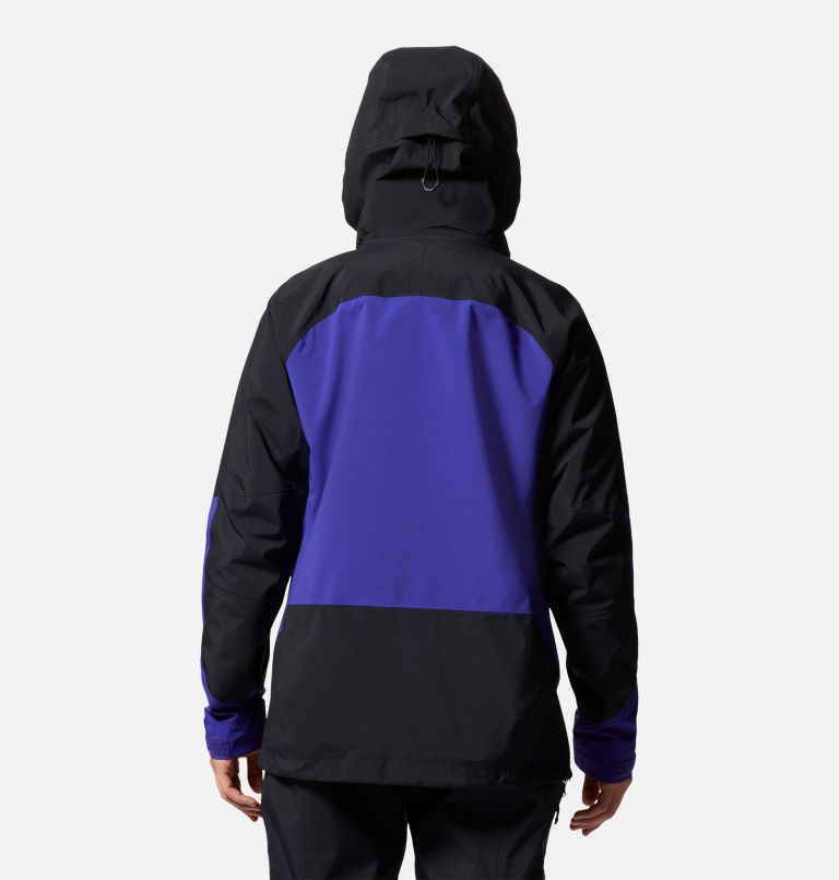 Thumbnail: Women's Routefinder GORE-TEX PRO Jacket, Color: Klein Blue, Black, image 2