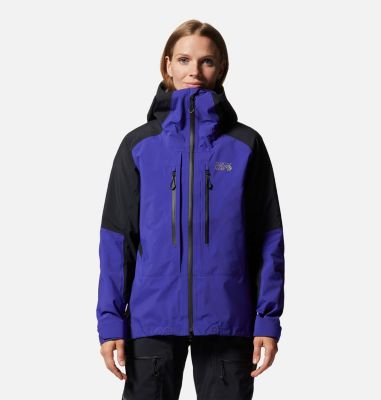 Mountain Hardwear Women's Landsky GORE-TEX Jacket - XL - Blue